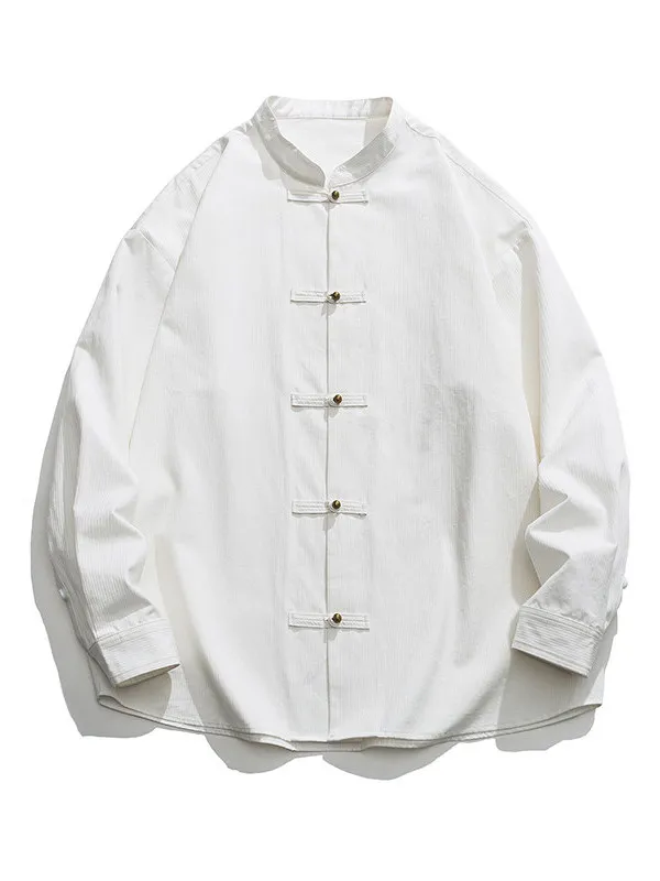 

Новый китайский хлопковый повседневный мужской костюм Sle Long Sve с воротником-стойкой, костюм Тан в стиле ретро, универсальный костюм Zhongan Four Seasons