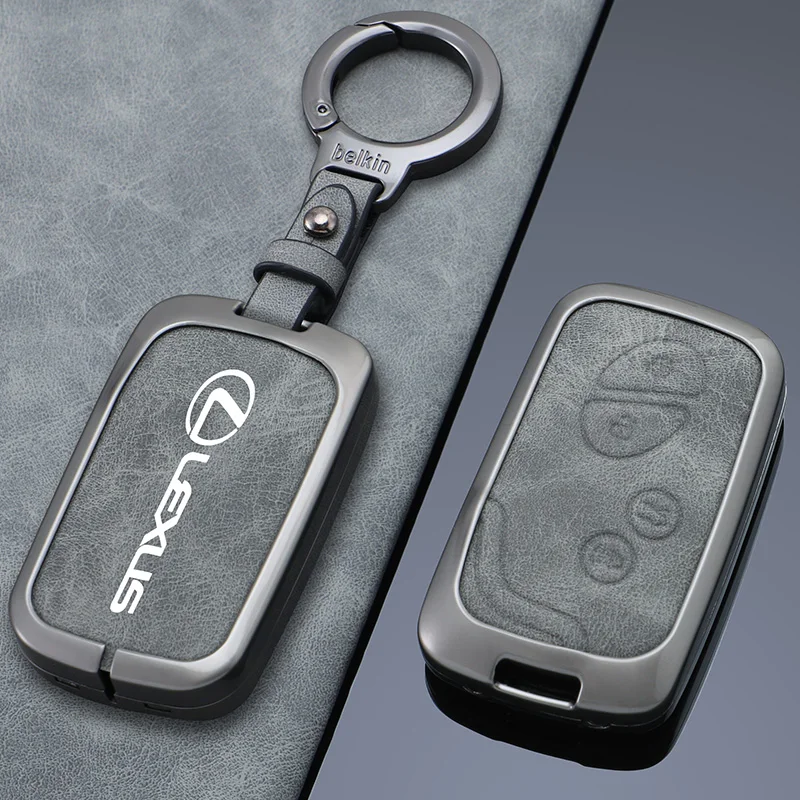 Car Smart Key Case Cover for Lexus IS250 IS300C RX270 CT200H GX400 GX460 ES240 ES350 LS460 GS300 450h 460h Keychain Accessories