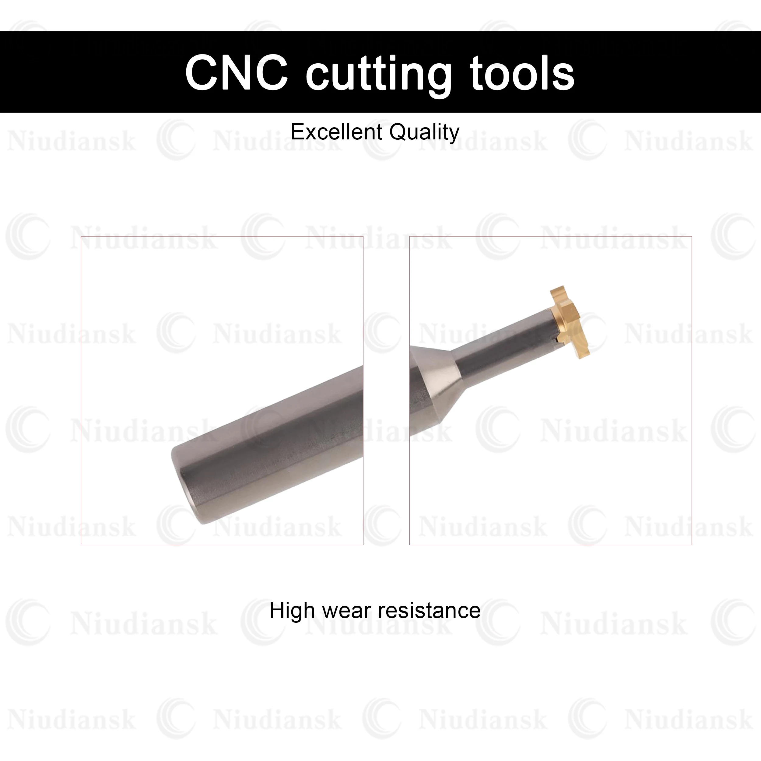 TXC Series 1.0 1.5 2.0 2.5 3.0 4.0 R1.0 CNC Whirlwind T-groove Milling Cutter Three Blade Flat Head Slotting Tool Carbide Insert