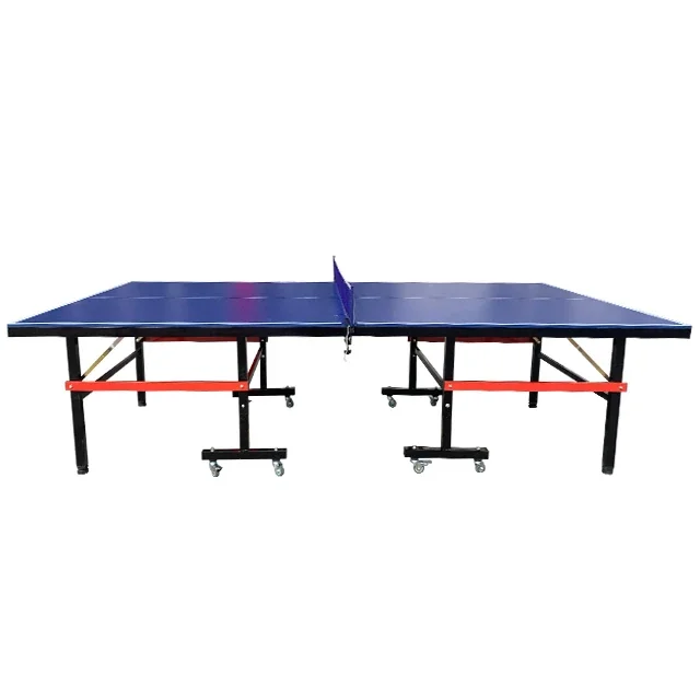 Factory Direct Table tennis table with foldable and movable wheels full size competitive prices pingpong table