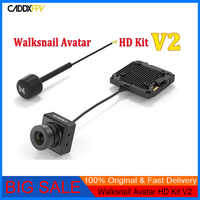 Walksnail Avatar HD Kit V2 1080P 160° FOV High-Definition Low-Latency Camera - 8G(w/o Gyroflow)&32G(w/ Gyroflow) Storage VTX for