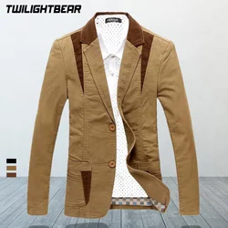 New Men Casual Blazer Oversized Suit Jacket Fashion Men Blazers Slim Fit Men's Clothing Vetement Homme 6XL A3F8012