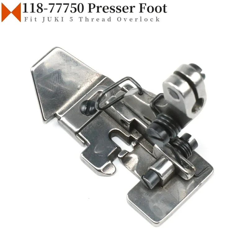 118-77750 Presser Foot Fit Five Thread Overlock Sewing Machine Parts For JUKI MO-2416 MO-2516 MO-3616 MO-3716 MO-6716 MO-6916