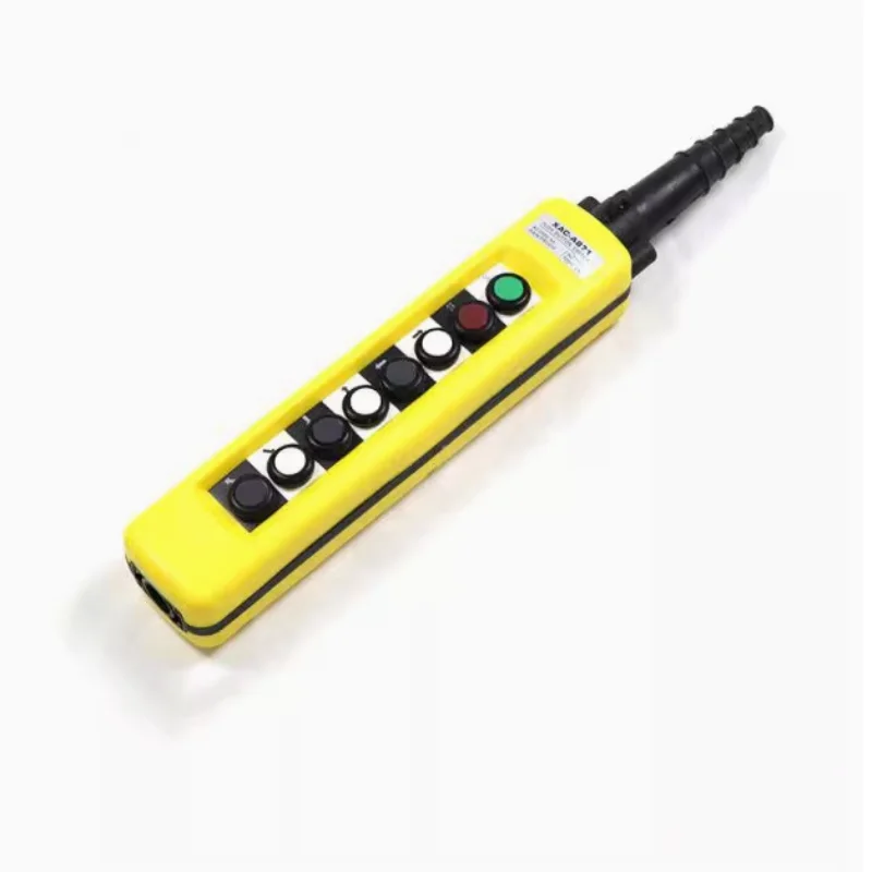 1PCS XAC-871 Hoist Crane 8 Pushbuttons Pendant Control Station 2 Speed Operators