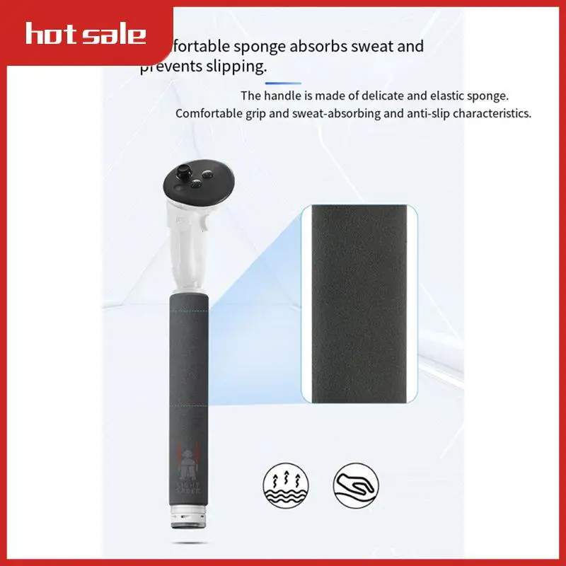 VR Lightsaber For Meta Quest 3 Accessories Long Stick Controllers Extension Grips Stand Golf Game Rod For Oculus Quest 3