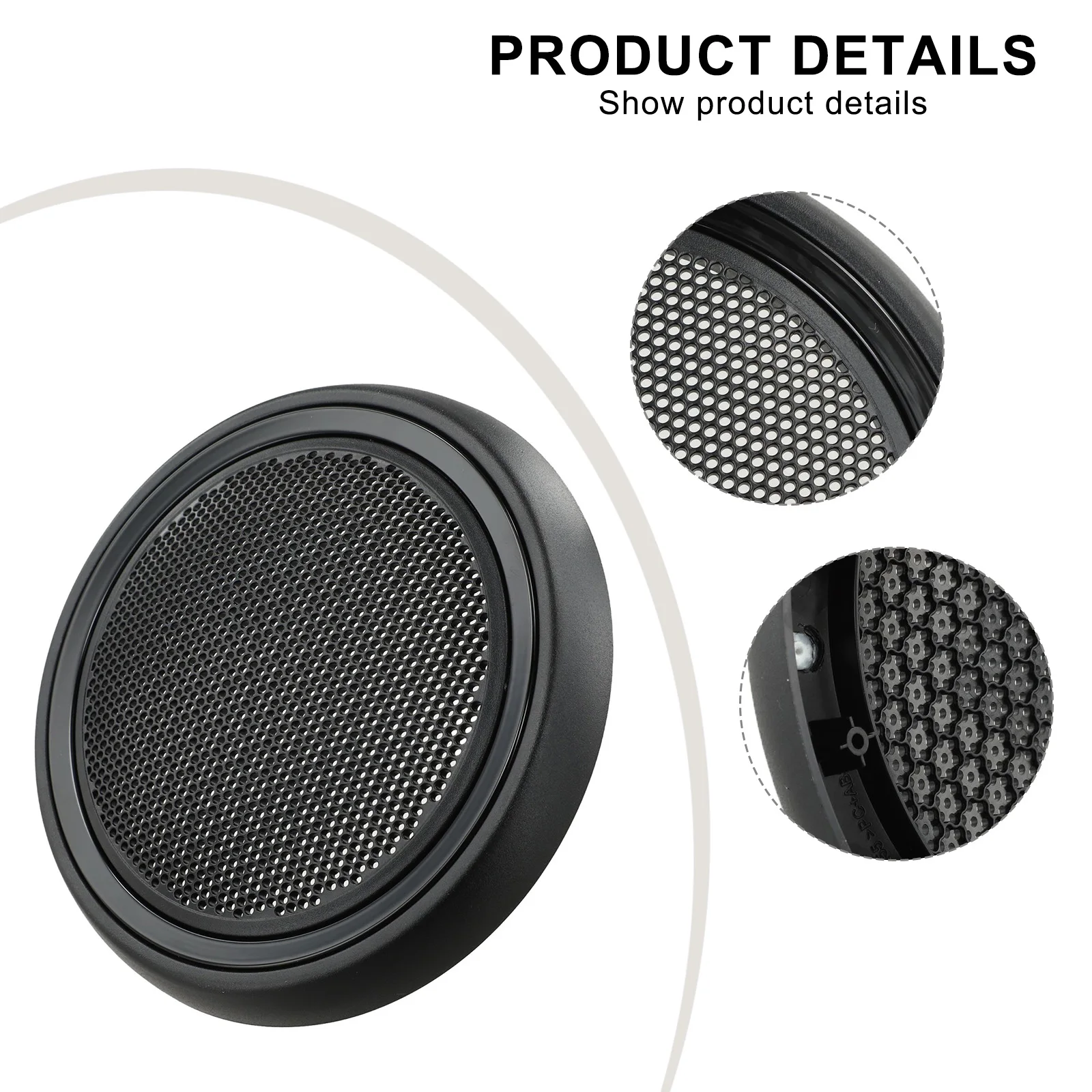 OEM Speaker Grille Speaker Cover Grille Car Audio Upgrade Stylish Door Speaker Protection Enhanced Heat Sink Performance