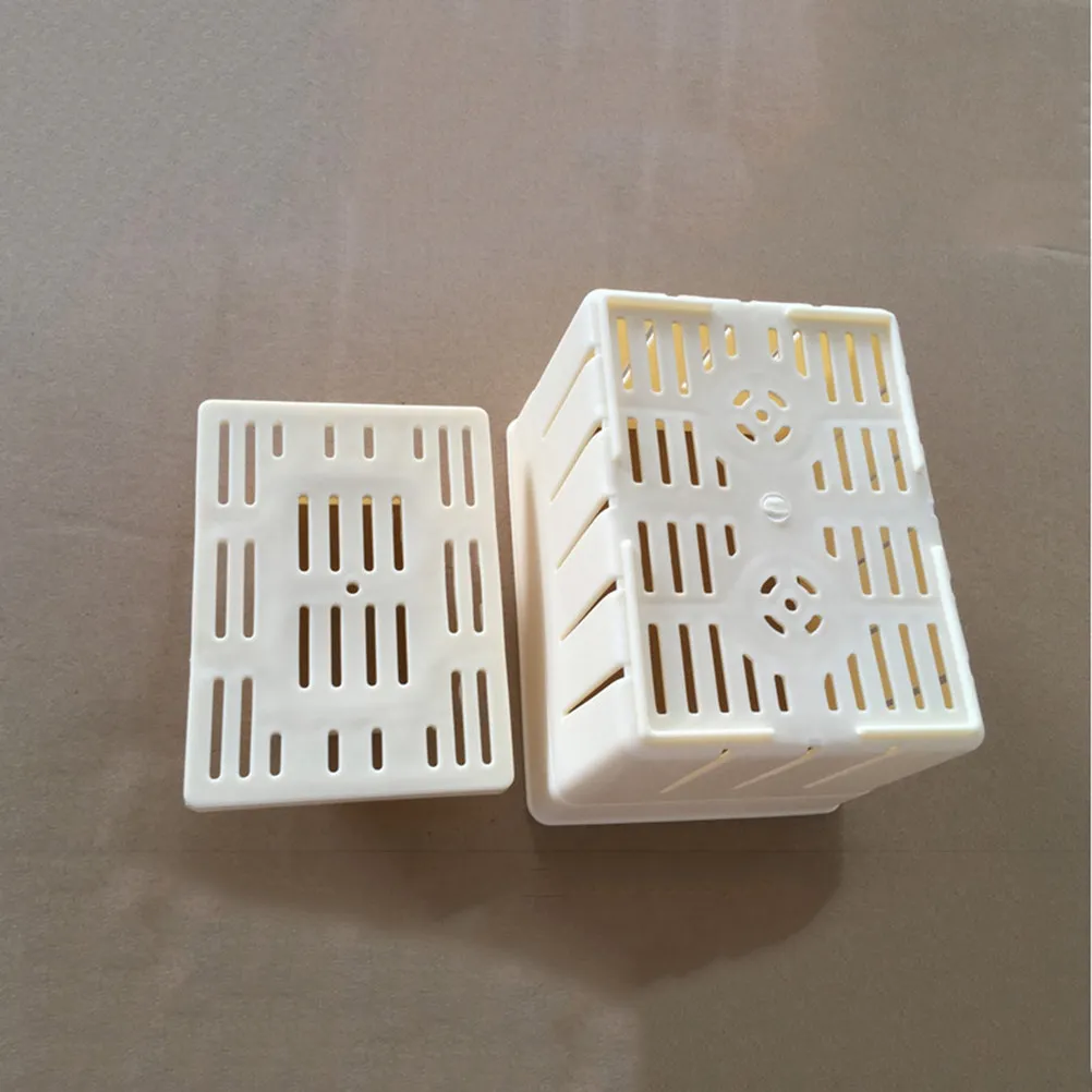 Yellow Tofu Pressing Mold Food Grade Plastic for DIY Tofu Making Cutting Jelly Pastries Uniform Cubes Slices Healthy Cooking