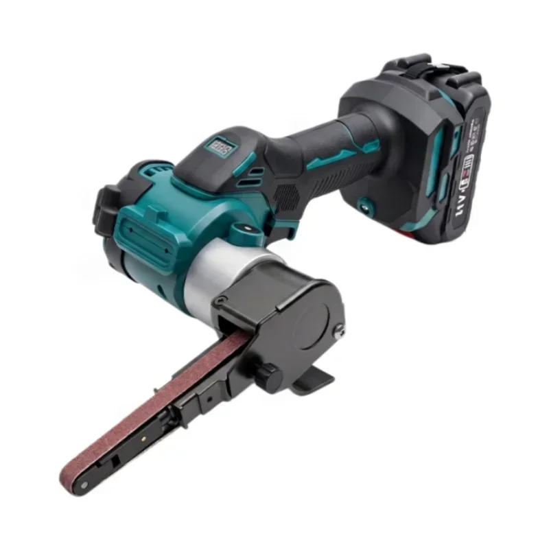 Lithium Battery Sanding Belt Machine Wireless Electric Sanding Machine Wood Metal Surface Rust and Edge Trimming Tools
