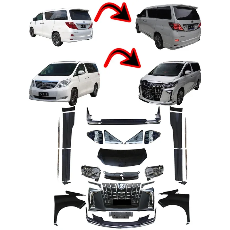 

Top quality For 2008-2014 for s Alpha Luxury Edition Body Kit OEM Style Exterior Upgrade Parts New Condition 2018-20