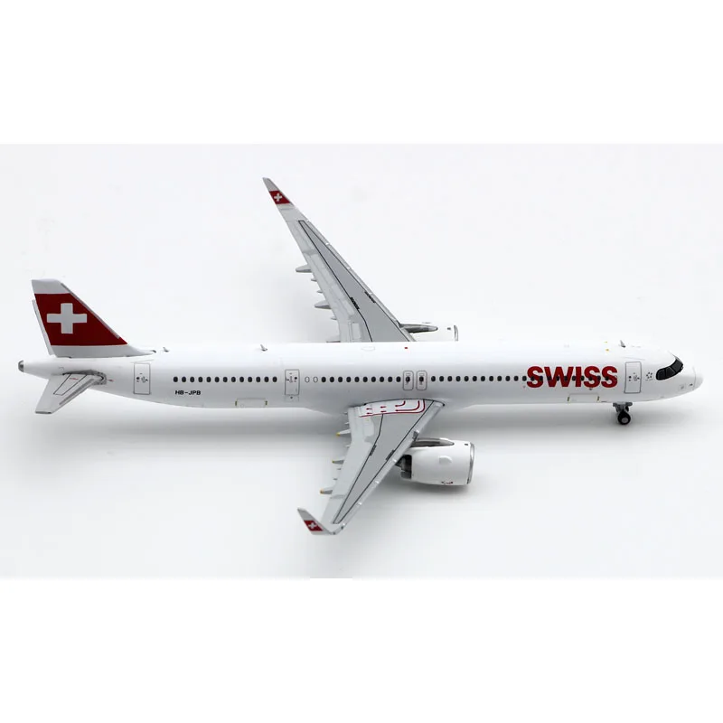 EW421N008 Alloy Collectible Plane Gift JC Wings 1:400 Swiss Airlines \