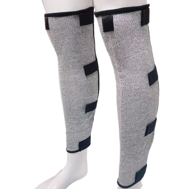 Ergonomic Gardening Shin Guards with Stab and Abrasion Resistance Designed for Squatting Walking and Full Leg Mobility