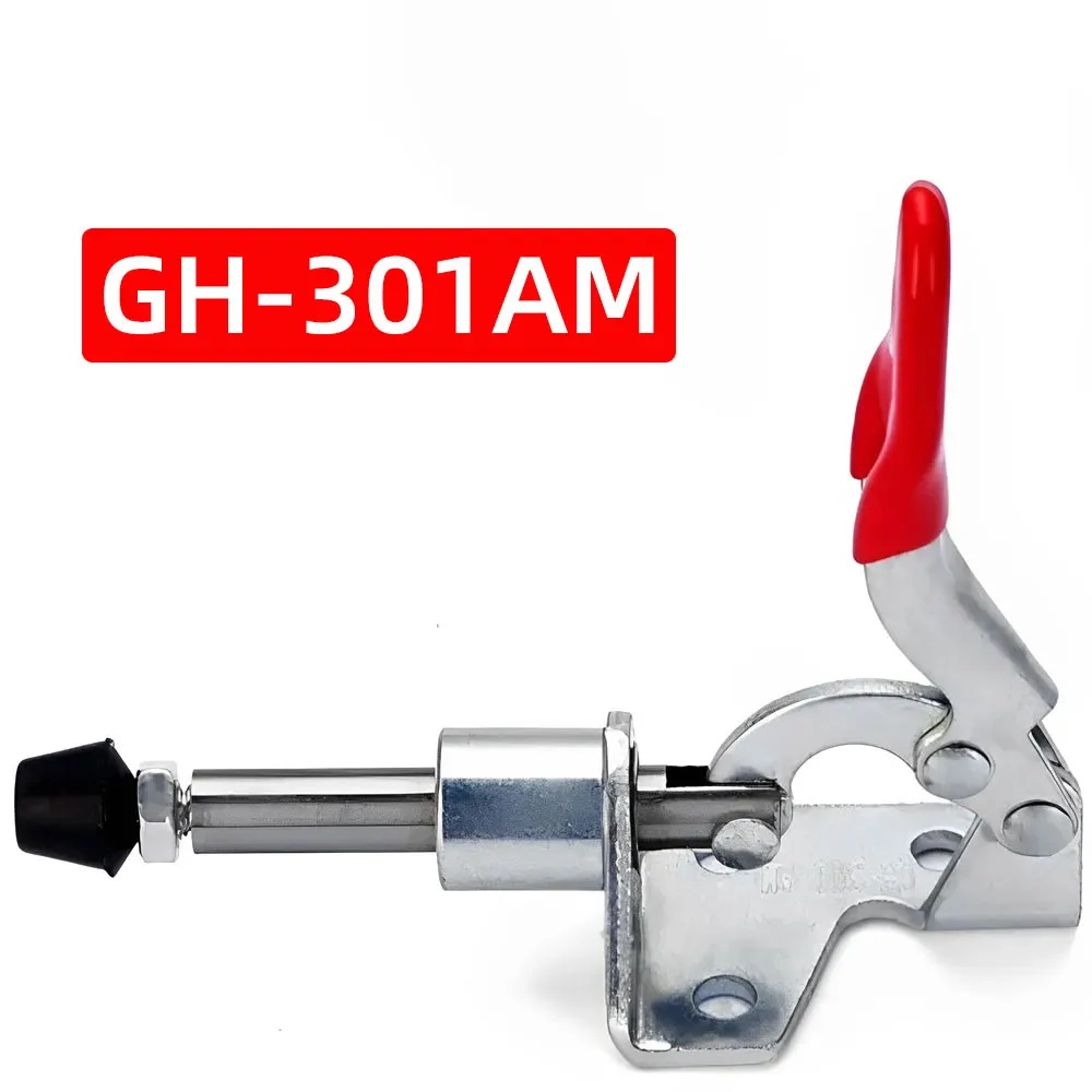 1/2/3/4Pcs GH-301AM Toggle Clamp Holding Latch 45KG-99Lbs Push Pull Quick Release Hand Tools Hand Tools