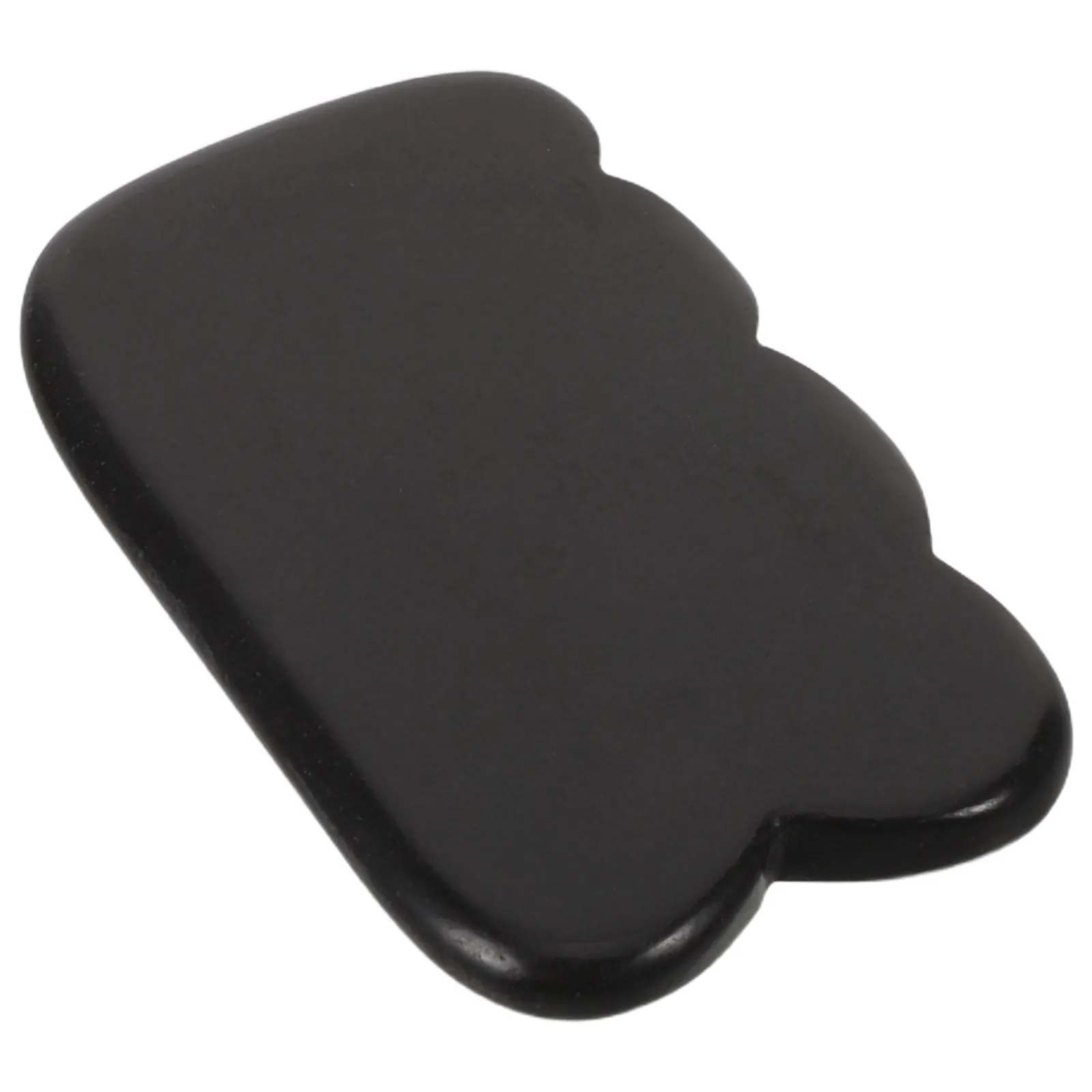 

Natural Black Obsidian Gua Sha Stone Ergonomic Design for Facial Sculpting Anti Aging Skin Tightening Beauty Therapy Tool