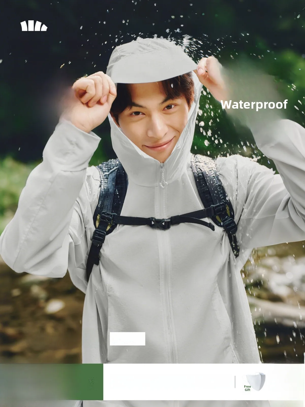 

Легкая ветрозащитная куртка Banani для активного отдыха, походов и альпинизма, высокоэластичная, водонепроницаемая, дышащая, с защитой от солнца...