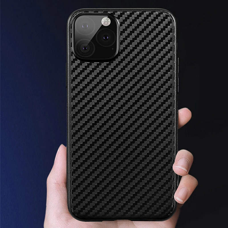 Carbon Fiber Case Coque For Apple iPhone 15 14 13 12 11 Pro XS Max Mini XR X 8 7 6 6s Plus 5S 5 SE 2020 2022 SE3 Silicone Cover