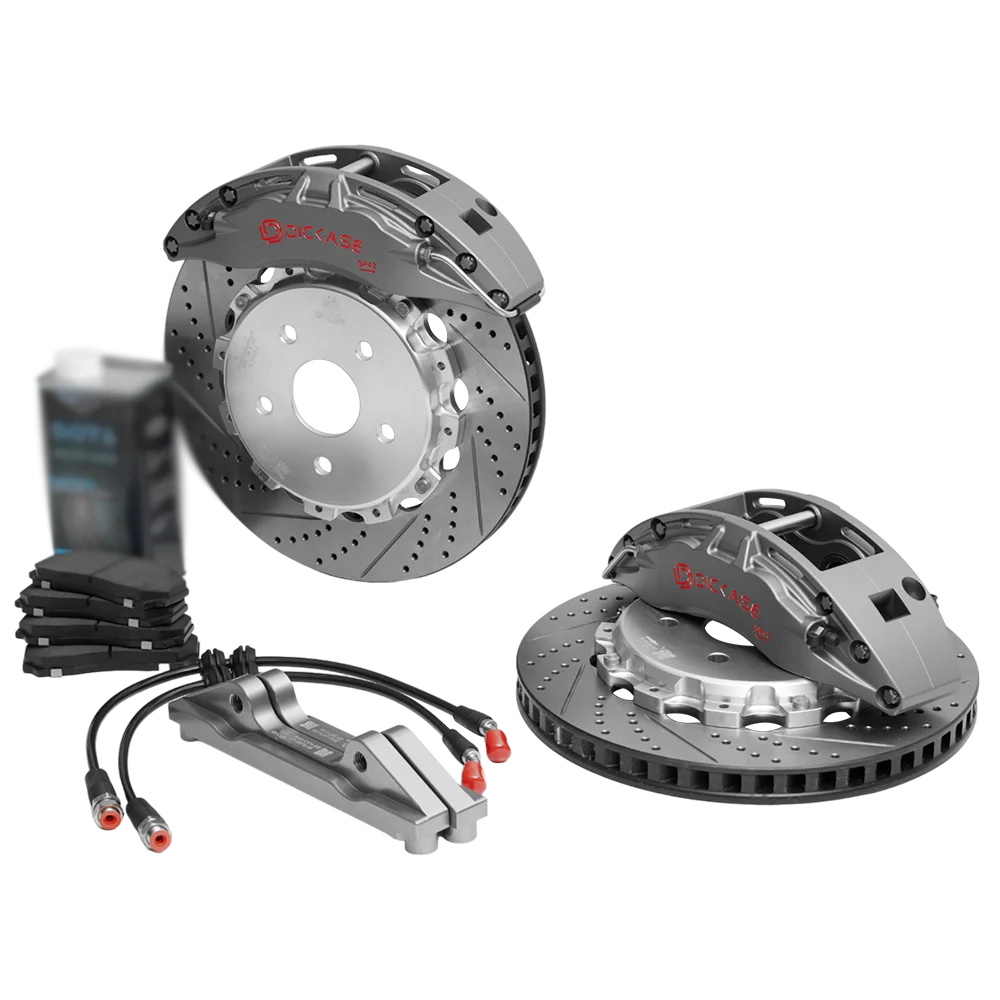 Car Brake System With Big Brake 4-piston Calipers, 330 mm brake discs and brake pads For BMW M3-G80 2021+