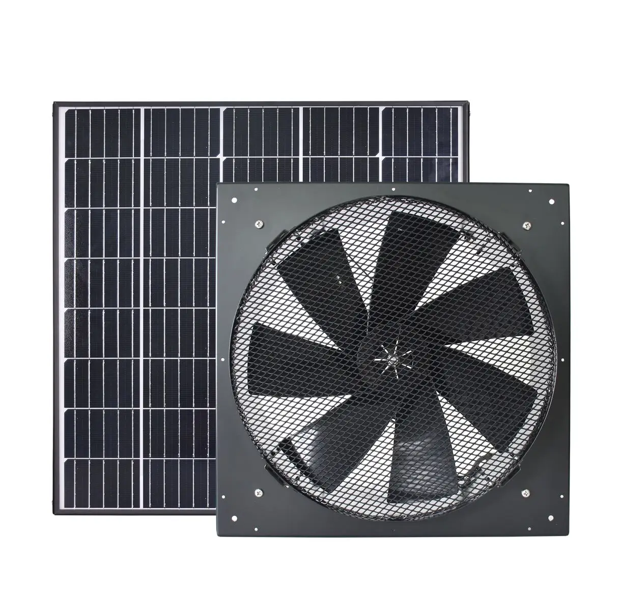 مروحة تهوية عادم شمسية موفرة للطاقة ، مستخرج هواء مثبت على الحائط ، تبريد الدفيئة ، جراج ، دجاج ، دجاجة ، منزل ، مزرعة