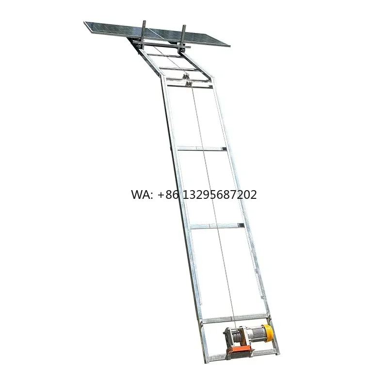 

Hot Sale Lift for Construction 4-20m Solar Panel Ladder Lift Load 300KG Photovoltaic Panel Lifter