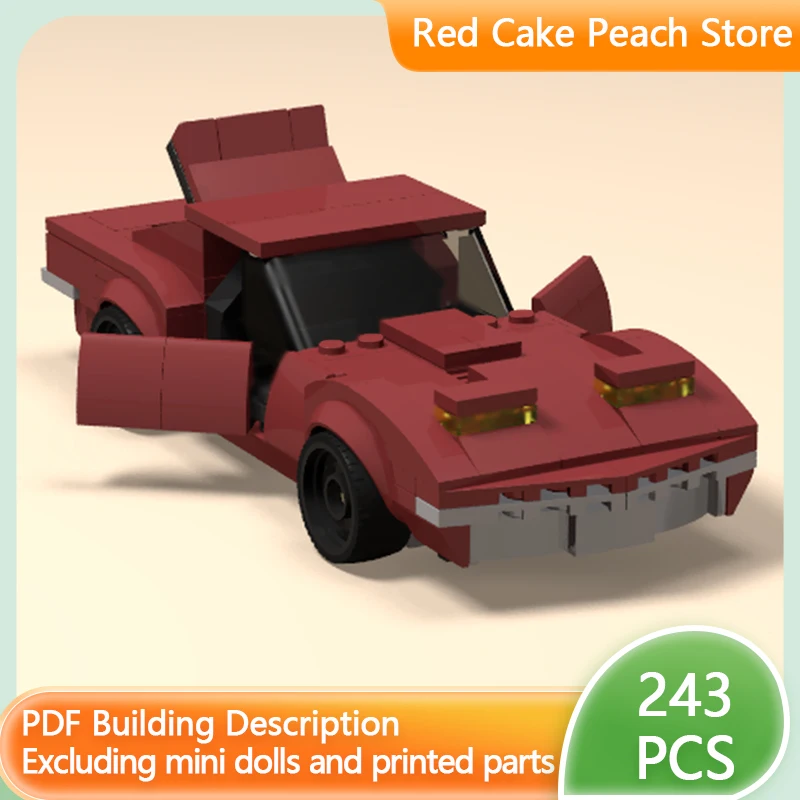 

Модель скоростного гоночного автомобиля MOC, строительные кирпичи C3, верхний уровень, спортивный автомобиль, модульная технология, детские праздничные подарки, сборка игрушек, костюм