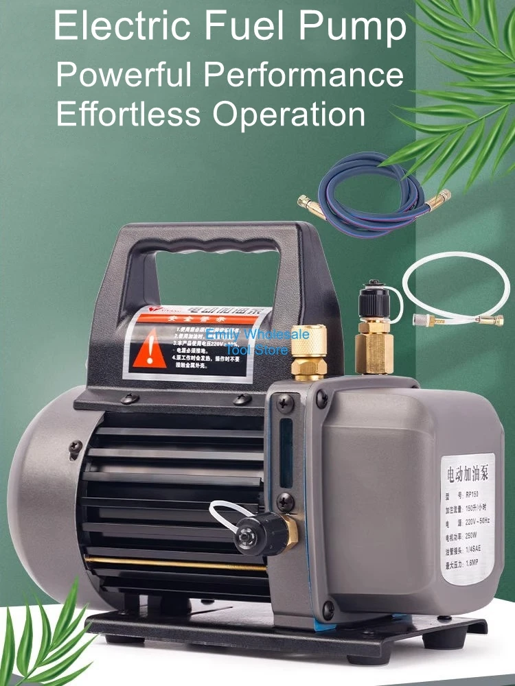 High-Power Automotive Electric Fuel Pump R4R6 Refrigerant Oil Nozzle Compact Portable Refrigeration Electric Pump