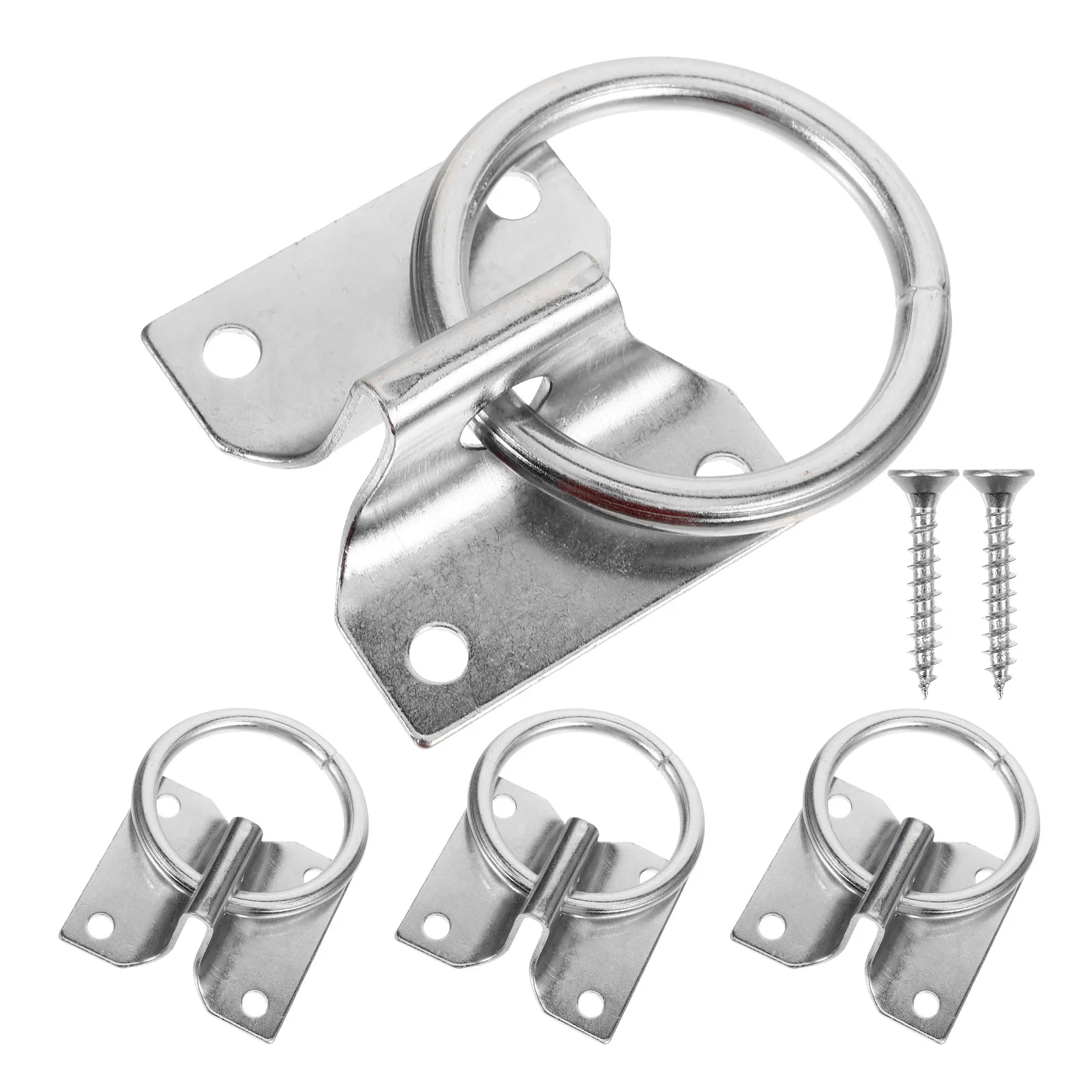 Anillo de amarre para caballos, resistente, de liberación lenta, bloqueador de corbata, práctico entrenamiento ecuestre, Hardware estable, suministros de alimentación de caballos, 4 Uds.