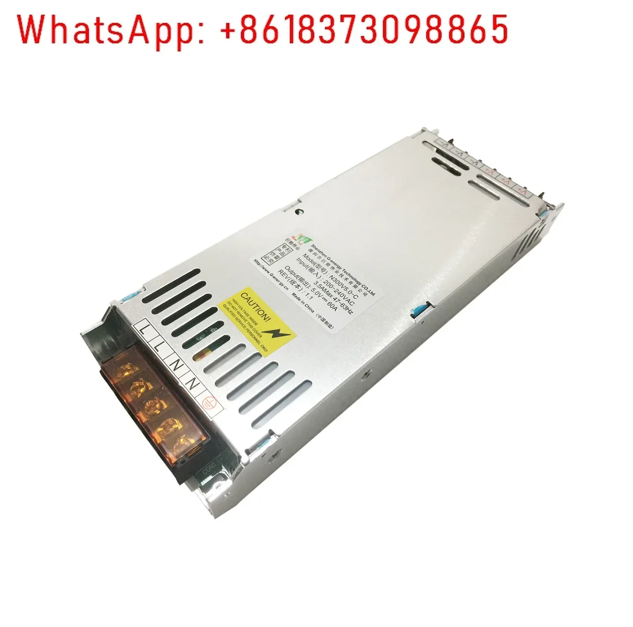 LED Power Supply 60a 5v 200-240VAC 3.5AMax  N300V5 / Best LED Display Supplier