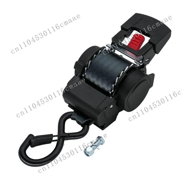 Heavy duty ratchet binding belt safety buckle truck transportation packing tensioner cargo binding fixed binding rope
