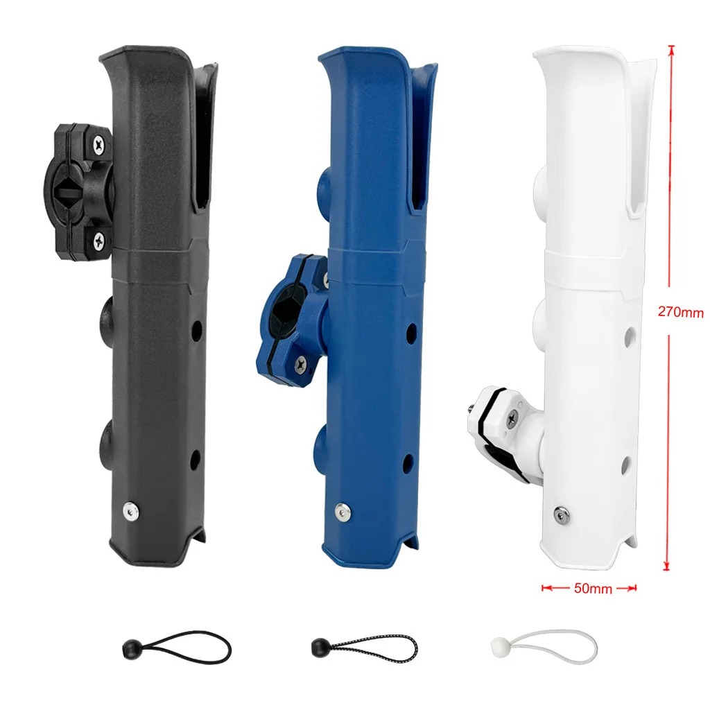 조정 가능한 회전 휴대용 플라스틱 낚시대 홀더 랙 브래킷 낚시대 홀더 보트 해양 요트 카약 야외 낚시