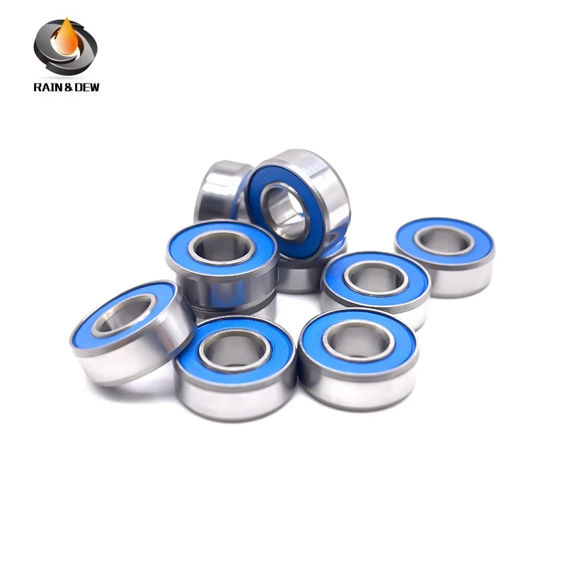 10PCS MR105RS 5X10X4mm Miniature Ball Bearing ABEC-7 608RS 625RS 6700RS 6701RS 6702RS 686RS 688RS MR115RS MR128RS For RC Motor