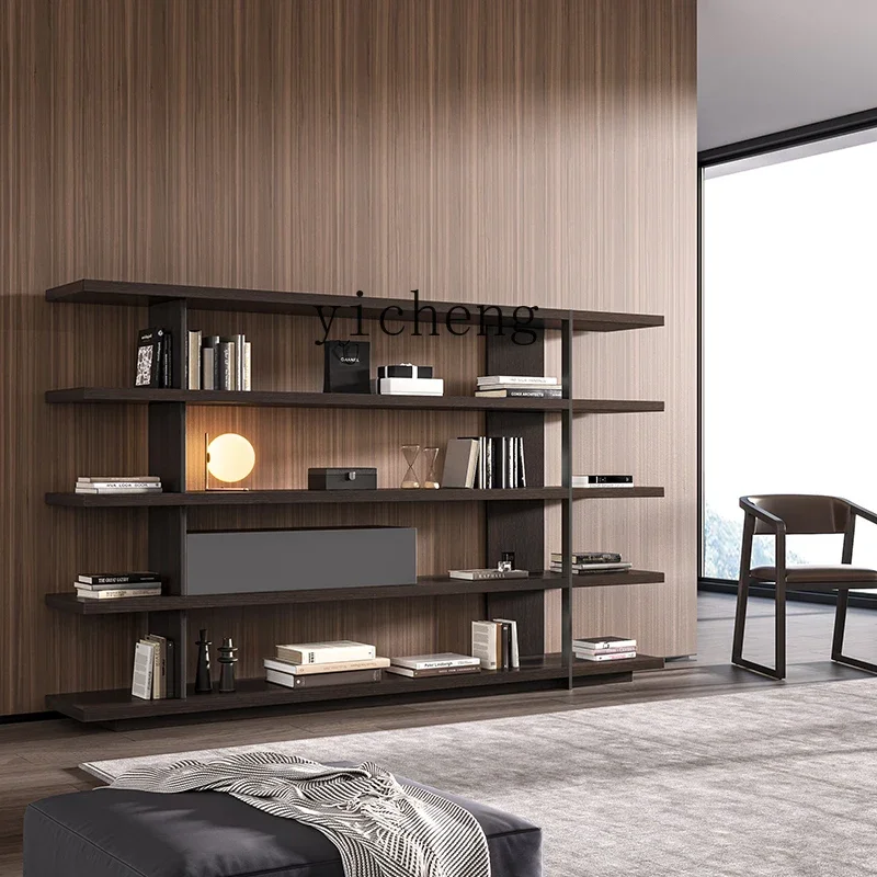 

TQQ Modern Minimalist Bookcase Modern Minimalist Study Shelf Bookshelf Storage Shelf