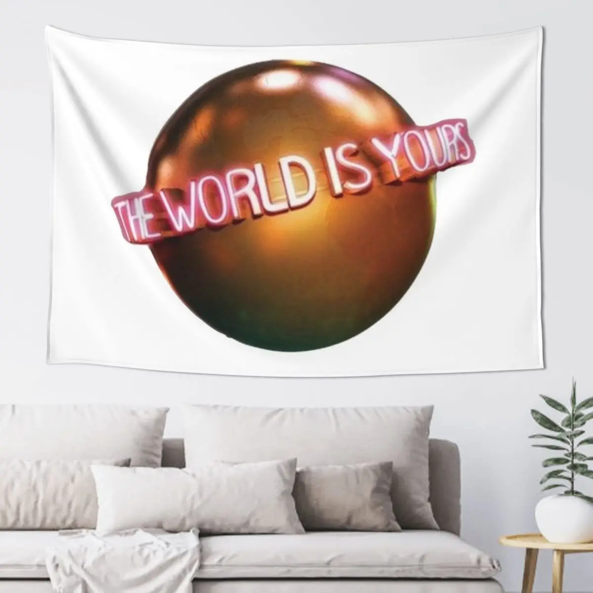 

The world is yours Tapestry Cute Decor Home Supplies Home And Comfort Decor Wall Decor Hanging Tapestry