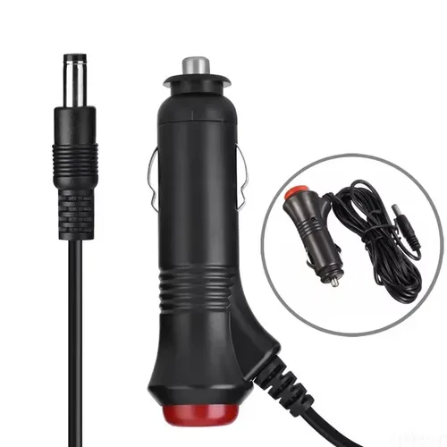Universal 12V 24V DC 2,1x5,5mm enchufe coche encendedor cargador Cable de alimentación Cable para Monitor de coche Cable de cámara longitud 3m