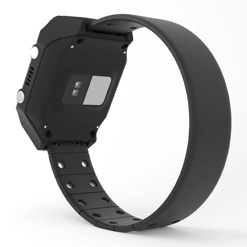 

NEW4G GPS Satellite Tracker Bracelet TFT Display SOS Button Remote Control Heart Rate Monitor Thermometer IP68 Waterproof Remote
