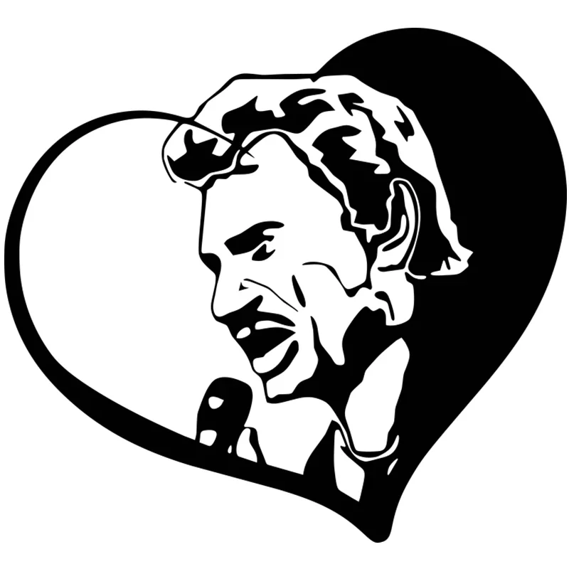 Car Sticker Rule My Life Generic Johnny Hallyday Personality Rear Window Sticker Decal Car Accessories Decoration Vinyl Decal