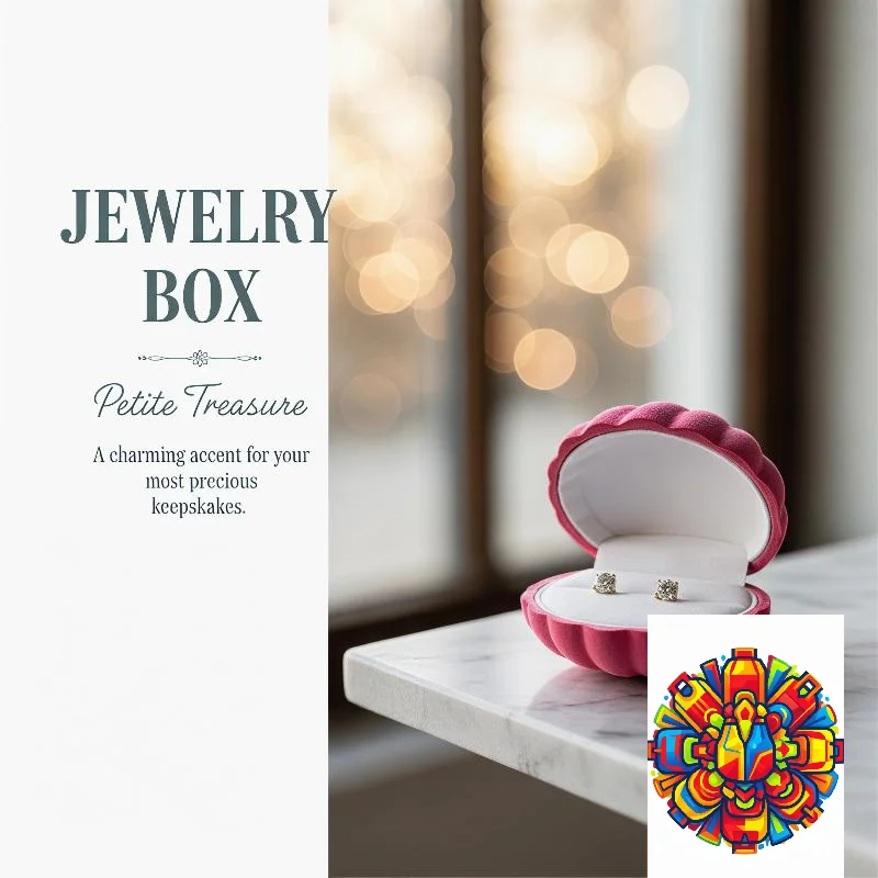 Flocked Small Jewelry Box Cute Shell Crown Star Shape Portable Organizer for Rings Necklaces Students Dorm Jewelry Storage