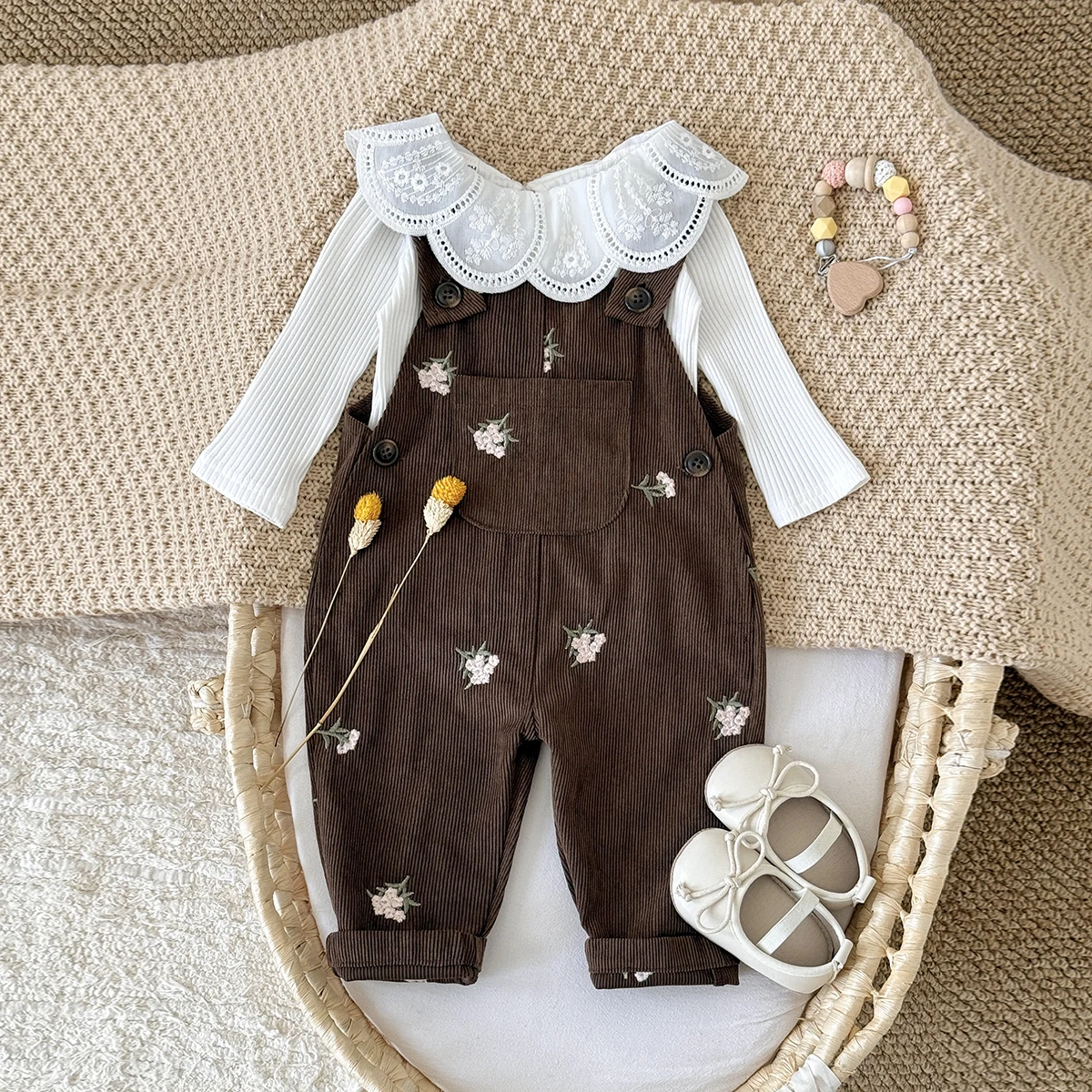 New Baby Jumpsuit Kids Spring Children\'s Pants Autumn Overalls Newborns Baby Stuff Baby Girl Clothing Baby Pants Infant 0-3Y