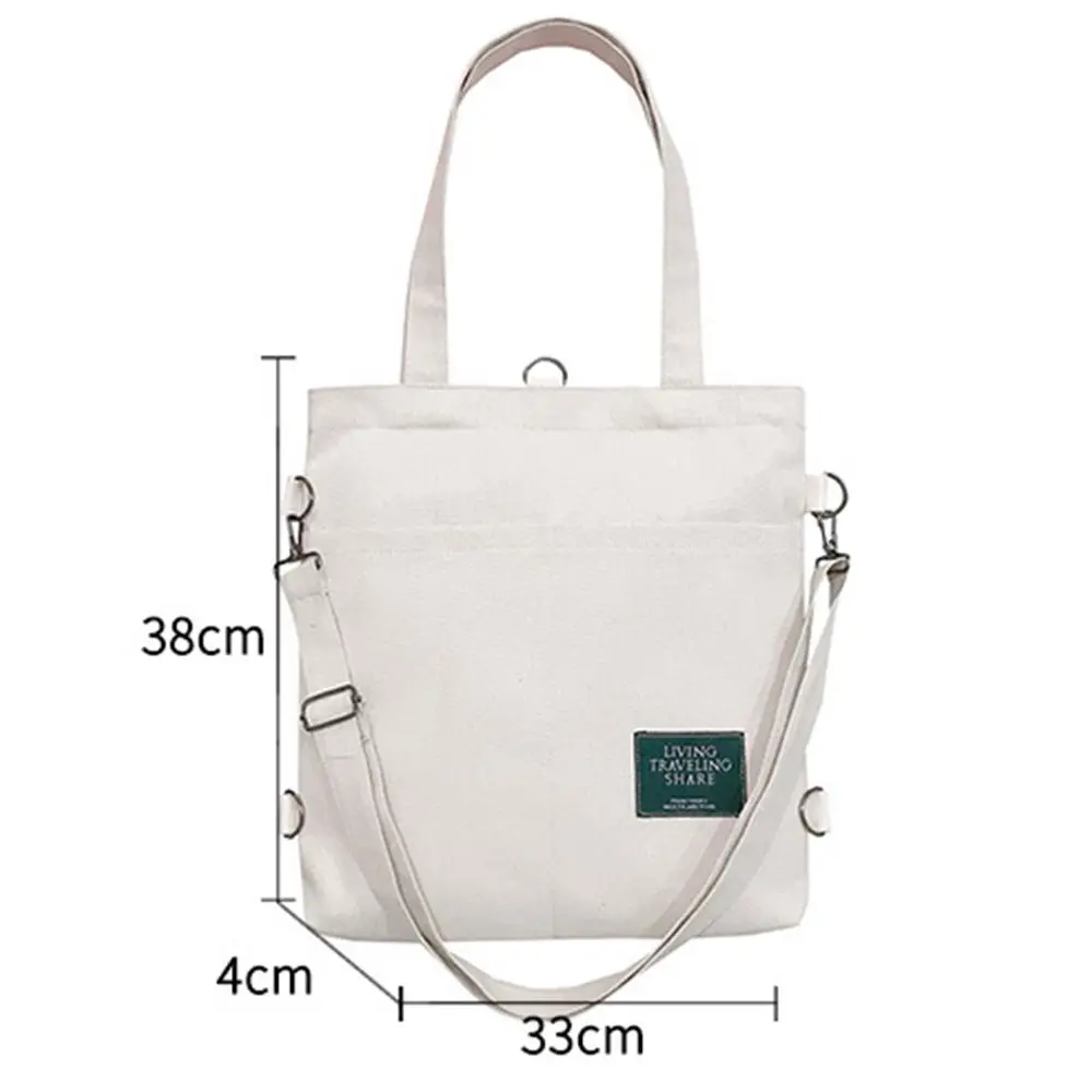 Schouder Emmer Tas Handtas Student Rugzak Schattige Kleine Tas Vrouwen Crossbody Tas Koreaanse Stijl Canvas Messenger Bag