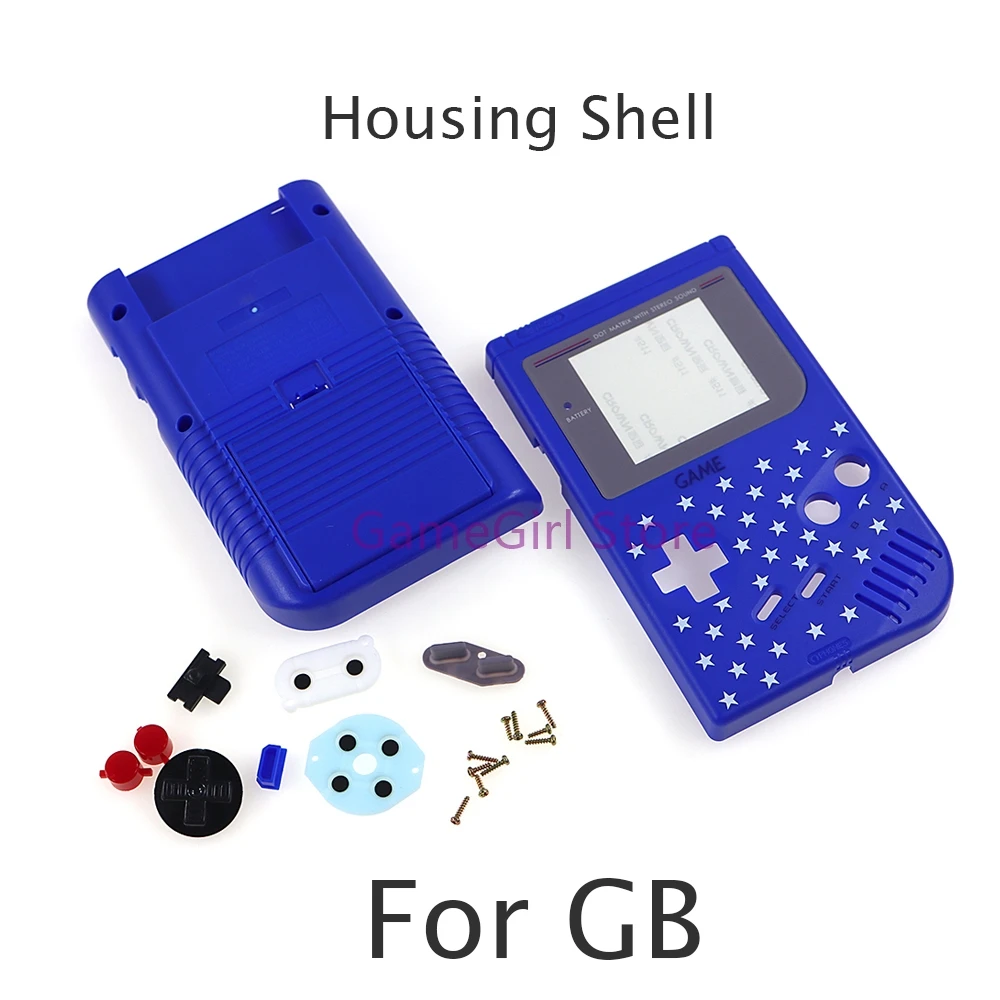 

10sets Plastic Replacement Case For Gameboy GB Game Console Housing Shell Cover with Buttons