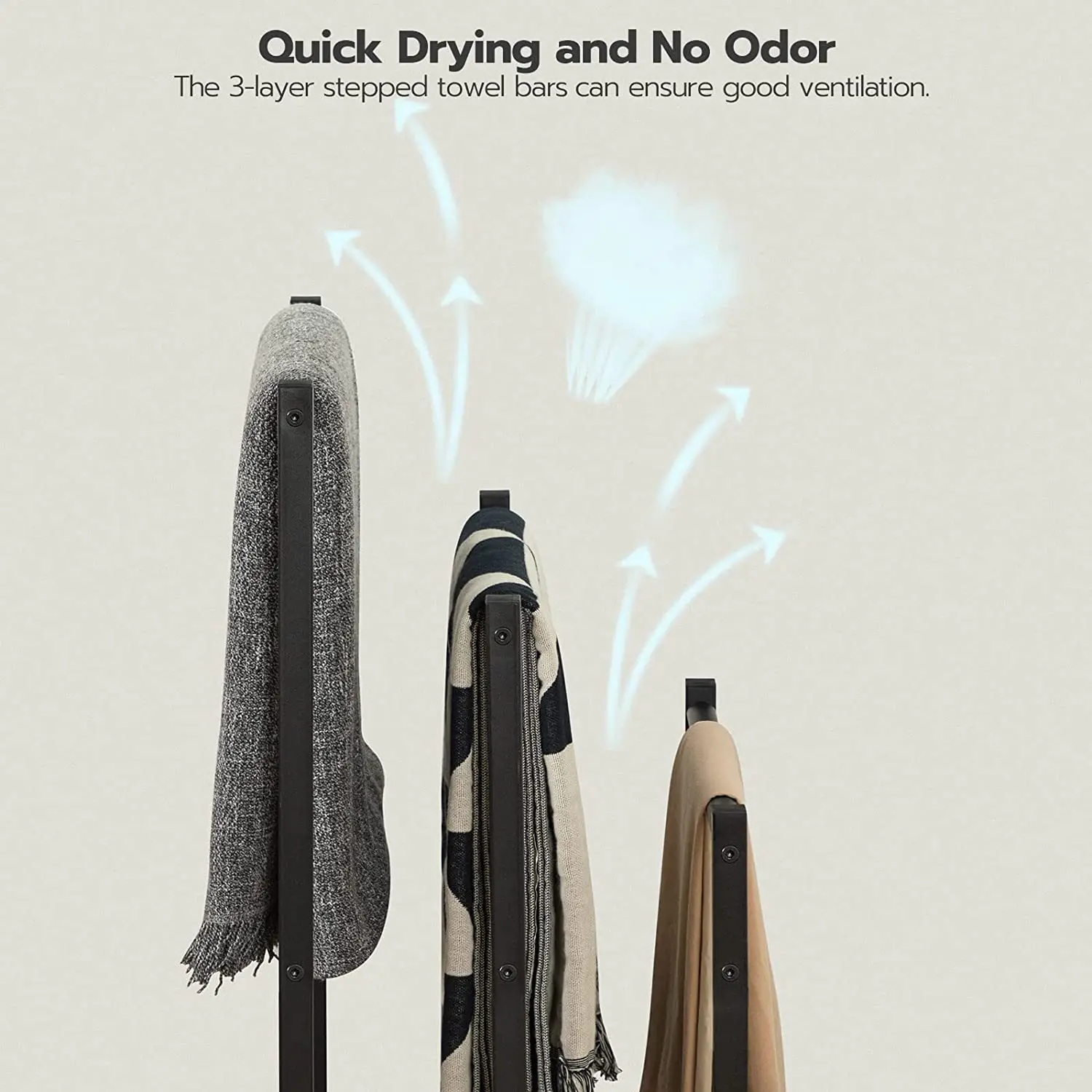 Leichter Luxus, Nordic, Handtuchhalter, Boden, Waschtisch, Haushalt, Marmor