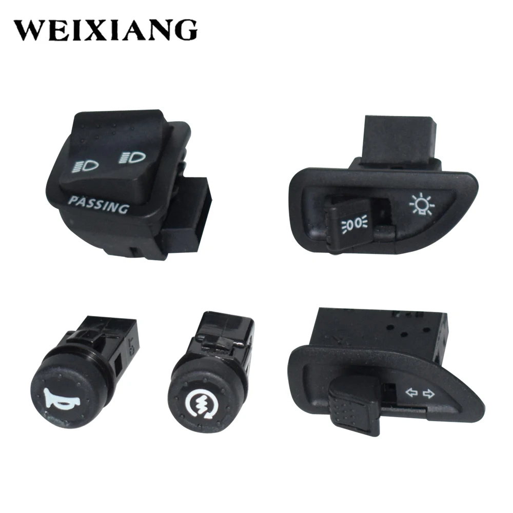 OEM Motorcycle Switch Button Brake Levels For PIAGGIO RAI125 FLY125 FLY100 150 Horn Turn Signal High Low Beam Headlight Switches