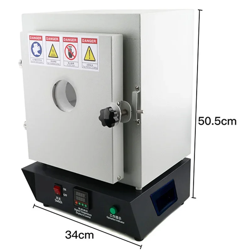 1150°C Smart Constant-Temperature Furnace Precision Temperature Control for Jewelry Casting and Metal Smelting