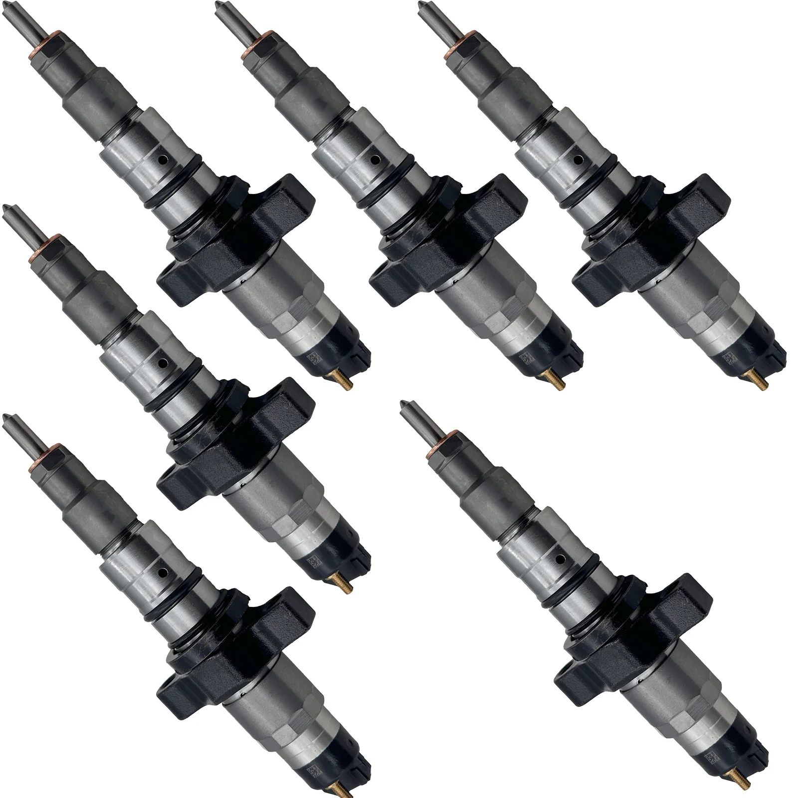 6PCS Fuel injectors 504055805 For Iveco NEF180E A001 NEF180E A002 NEF180E R980 NEF200E A001 NEF200E A002 NEF200E A551 NEF200E