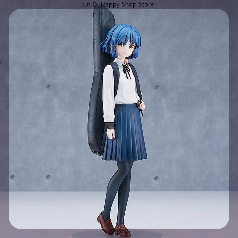 Bocchi The Rock Yamada Ryo en uniforme escolar, modelo de figura de Anime de pie, colección de estatuas, decoración de escritorio, juguete ornamental, 25cm