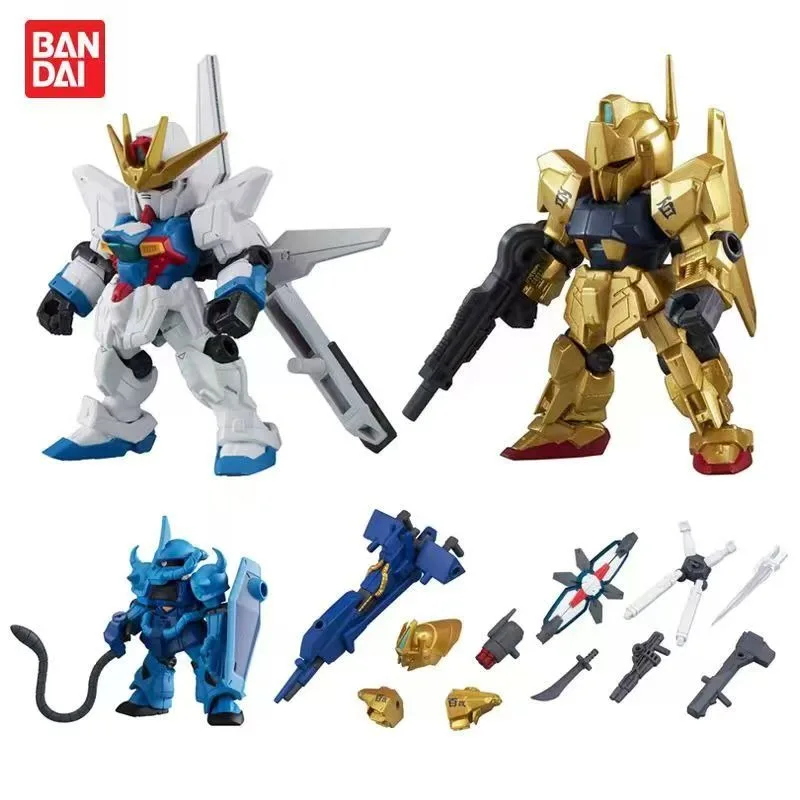 Bandai Original Genuine GUNDAM Gashapon MSE 11 Anime Action Figure Assembly Toys Collectible Model Ornaments Gifts For Children