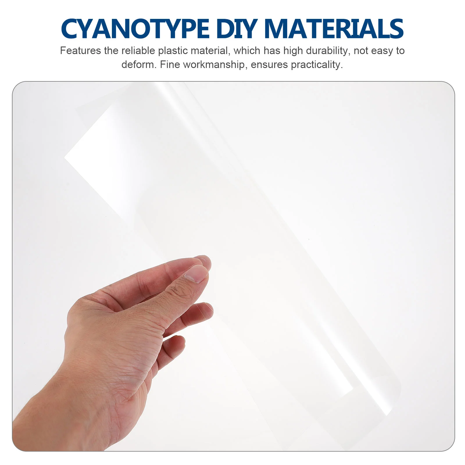 20 Sheets Film Interesting Materials DIY Accessory Practical Cyanotype Tool Tools Plastic Painting Supplies