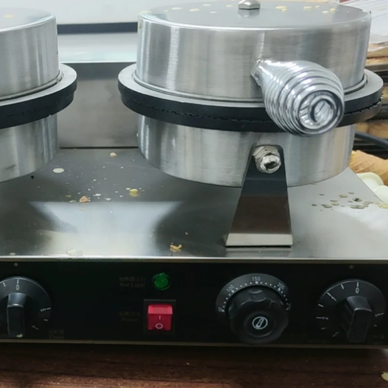New Design Commercial Electric Snack Machinery Ice Cream Cone Skin Making Machine