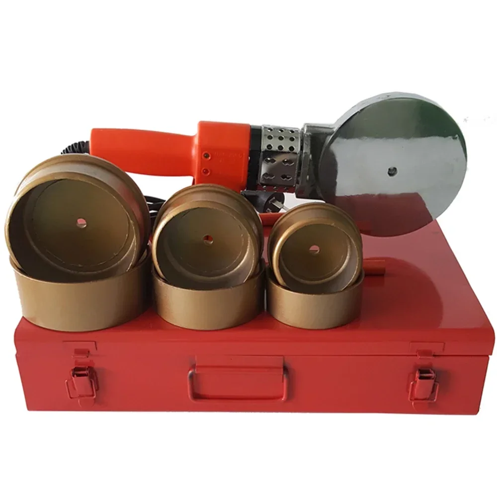 Machine de fusion à chaud pour tuyaux d'eau, température constante électronique, bancs de chaleur, soudage de tubes PE et PB, 75-110ppr