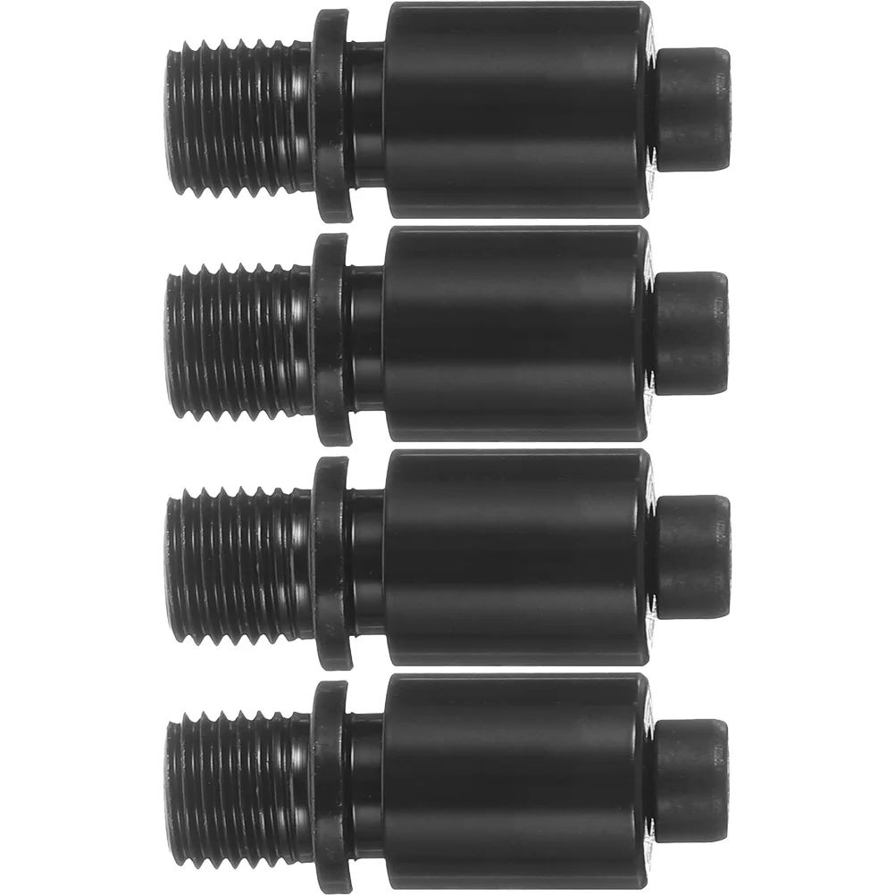 

4pcs Electric Guitar Whammy Bar Sockets Black Metal Double Tremolo Bridge Installation Holes Supplies Accessories