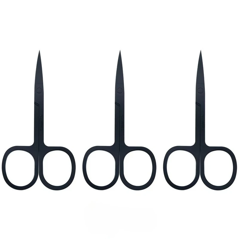 Eyebrow Scissors Small Scissors Wholesale 1pcs-3pcs Tool Steel Small Nail Tools Eyebrow Tweezer Makeup Beauty Cuticle Scissors
