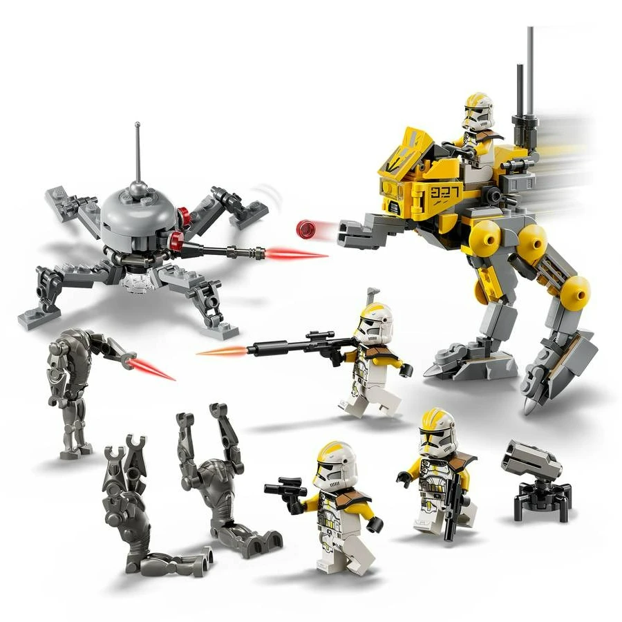 LEGO ®   Star Wars : La Vengeance des Sith ™   Battle Pack (75431) Set 4 figurines pour enfants de 7 ans et plus de 258 pièces